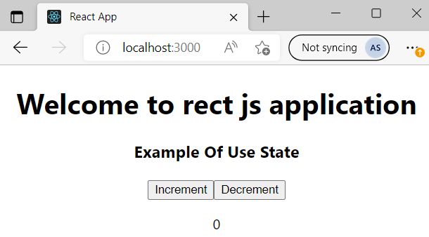 How to store data using useState